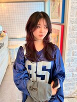 ヘアー アレス(hair ales) ロングウルフ　ロングレイヤー　ウルフカット　ネオウルフ
