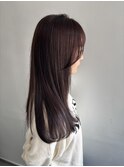 ショコラブラウン×似合わせ顔周りカット