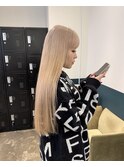 ホワイトグレージュ/ミニウルフ/ブロンドベージュstylist聖斗