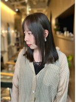 ソエル(Soell)&nbsp;神戸三宮元町 髪質改善 縮毛矯正 前髪カット オリーブ 30代