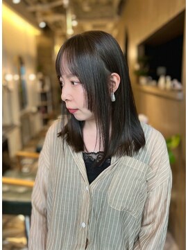 ソエル(Soell) 神戸三宮元町 髪質改善 縮毛矯正 前髪カット オリーブ 30代