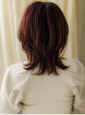 ■イヤリングカラーウルフカットクラゲヘアー47-2戸頭20代30代