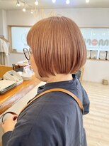 モリオ フロム ロンドン 成増店&nbsp;【morio成増 セリザワ】ミニボブ オレンジベージュカラー