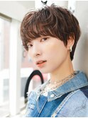大人ショートハイライト髪質改善キッズカット前髪30代40代