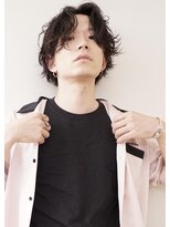 キャンバス バイ ネオリーブ 横浜西口(Canvas by neo.)&nbsp;横浜★メンズスパイラルパーマセンターパート