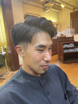 ケリーズグリーン(Kelly's Green) 爽やか七三スタイル