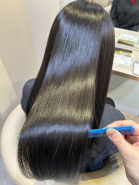 アンド ラ ブランシュ(&.La Blanche) オリーブグレー/黒髪カタログ/ココアベージュ/髪質改善