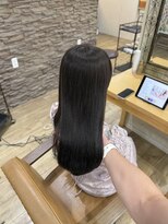 ヘア カンパニー トワ 千葉店(TOWA)&nbsp;千葉/千葉駅/ダブルカラー/オリーブグレー/黒髪/ヘッドスパ