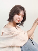 ガーデン 渋谷(GARDEN)&nbsp;小顔大人ボブ暗めカラーミディアムデザインカラー