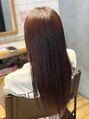 サンカリ SANKARI 船木店&nbsp;いつもレッド系をされる。私もレッド系好きです。