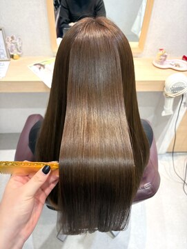 艶感が叶う♪大人ナチュラルミルクティーブラウンカラー【千葉】