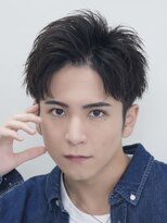 レタッチバイフィフス(RETOUCH by fifth)&nbsp;センターパートニュアンスパーマワンカールパーマ韓国コンマヘア