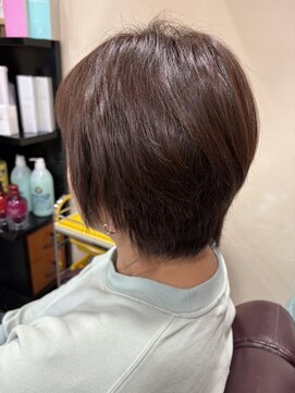 パンプキン(PUMPKIN) 白髪ぼかし×ふんわり若見えショート