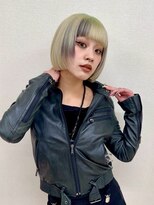 ヌル 神宮前店(Null)&nbsp;スラッシュカラー/ブリーチデザインカラー/ルーツカラー/ウルフ