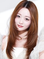 ラフィス ヘアー リーベ 京都駅前店(La fith hair liebe)&nbsp;【La fith】顔回りレイヤー×髪質改善×センターパート