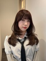 フィルムス 柏(FILMS)&nbsp;ウルフミディ/シースルーバング/レイヤーカット/顔周り/小顔/柏