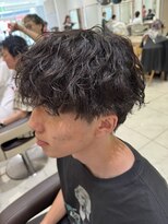アッシュ 下丸子店(Ash) 蒲田緩めシャドウパーマ波巻きパーマツイストスパイラルパーマ