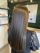 アミィヘアー(Ami Hair)&nbsp;オリーブカラー×艶髪ロング【髪質改善】