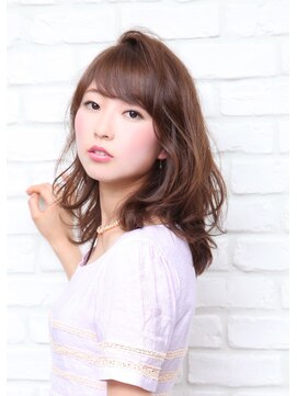 リルエデン(RELEDEN) 【RELEDEN/川越】柔らかな質感で女子力ＵＰミディアム