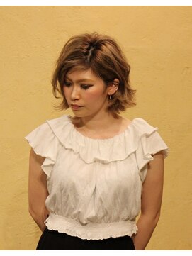 ティップスネクスト(tips next) ショートボブでふわっと(^^♪