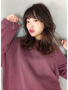 ヘアメイクスタジオ アビール 調布(abi‐ru) アプリコットシアーベージュ