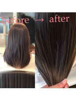 オハナ(ohana)&nbsp;【ohana 表参道】ケラチントリートメント×大人のベイクドカラー