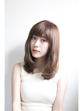 アンヘアー 元町三宮(UNHAIR) グレージュミディアム