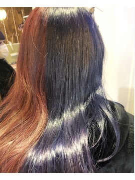 アティック ヘアーデザインアンドリラクゼーション(attic hair design&relaxation) ツートーンカラー