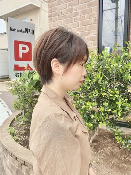 ヘアメイクエイト 丸山店(hair make No.8) ◆担当：岩切祐樹◆ナチュラルショート