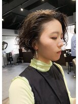 バロウ(BURROW)&nbsp;お客様スナップ　ボブパーマ