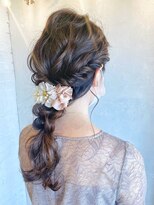 Belle BIANCA 結婚式や二次会♪編みおろしアレンジ by yukiho
