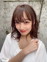 ブルーダー(Bruder)&nbsp;２０２１　大人の巻き髪　シースルーバング