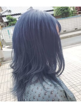 メロウプラス(mellow+) インディゴブルーカラー