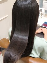 フレームプラス 御堂筋難波店(FRAME +)&nbsp;艶カラー透け感ダークグレージュ