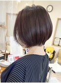 【morio成増／米村】丸み前下がりボブ