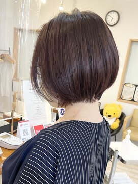 モリオ フロム ロンドン 成増店 【morio成増／米村】丸み前下がりボブ