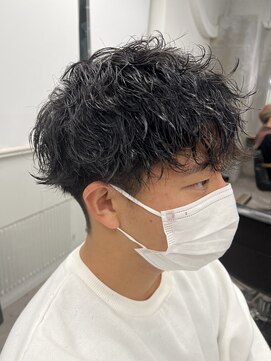 エイト 池袋店(EIGHT ikebukuro) 【メンズスタイル】波巻きパーマ@富澤翼