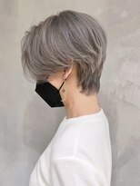 アルバム 渋谷パルコ(ALBUM) シルバーショート_切りっぱなしボブエアリーロング_ba370573