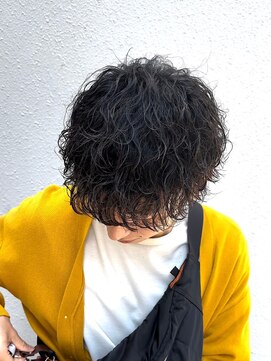 ガオプロデュースバイレボ(gao produced by revo) 【曽我尾真生】 波巻きパーマ/メンズパーマ/マッシュパーマ