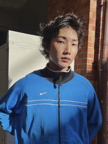 ヒュージ 三軒茶屋(huge)&nbsp;ニュアンスパーマ/メンズカット/眉毛カット