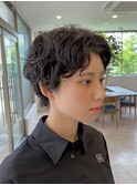 メンズライクパーマ