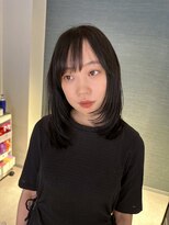 アム(amu)&nbsp;ミディアムレイヤー/顔まわりレイヤー/フェイスレイヤー