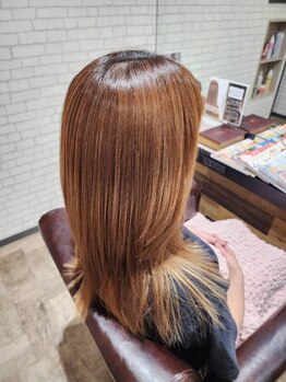 ミエル(Miel)の写真/”お手入れ簡単”普段のスタイリングも楽ちん★イメチェンもお任せください♪