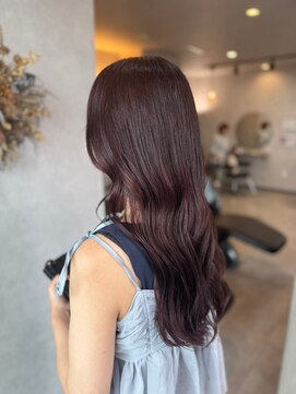 カロ(Caro) カシスラベンダー×ロング