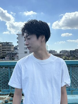 ランディ(RANDY) メンズ/ツイストスパイラル/シャドーパーマ/フェザーショート