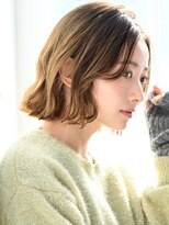 アイニティ(Inity)&nbsp;[Inity]マロンベージュ×タッセルボブ[心斎橋/髪質改善/縮毛矯正