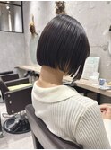 【RYOHEI】切りっぱなしボブ_酸性ストレート