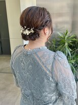 ゴウトゥデイシェアサロン 町田店(GO TODAY SHAiRE SALON)&nbsp;ゆるふわシニヨンアレンジ♪