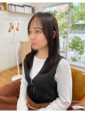 コムヘアー(COM HAIR) ロブ。縮毛矯正。