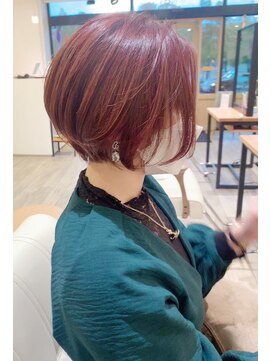 アイ(I.) 【 I. 】30代からのナチュラル前下がりショートボブ 川口